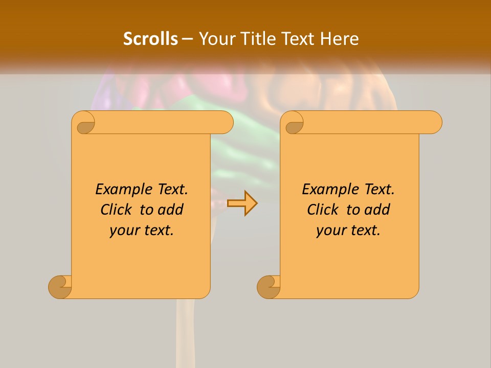 Black Sensory Intelligence PowerPoint Template