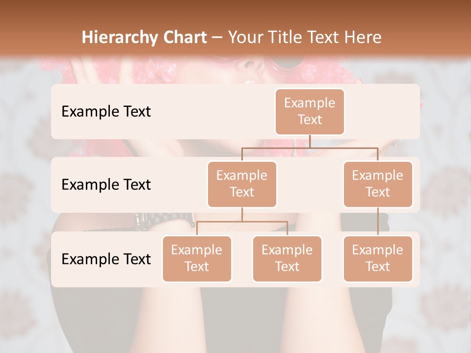 Happy Joy Wig PowerPoint Template