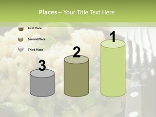Vegetable Arborio Lunch PowerPoint Template