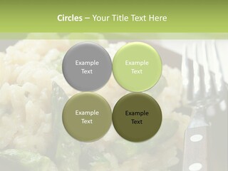 Vegetable Arborio Lunch PowerPoint Template