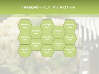 Vegetable Arborio Lunch PowerPoint Template