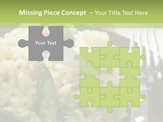 Vegetable Arborio Lunch PowerPoint Template