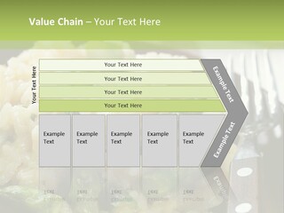 Vegetable Arborio Lunch PowerPoint Template
