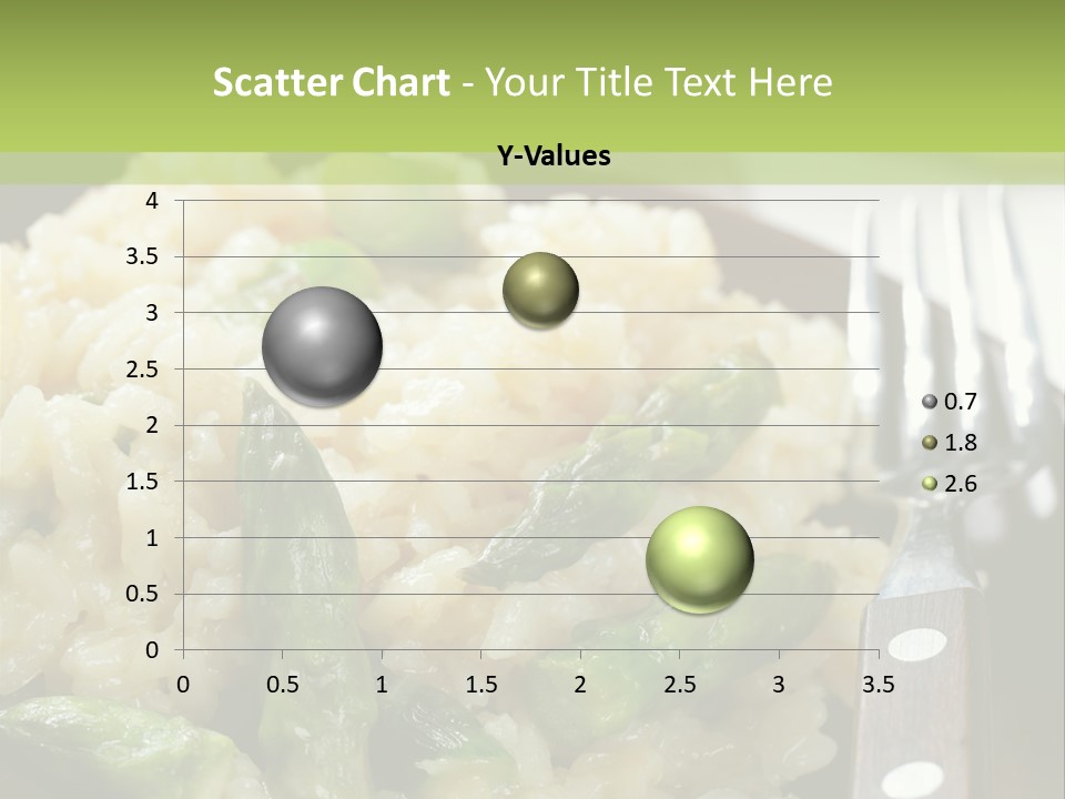 Vegetable Arborio Lunch PowerPoint Template
