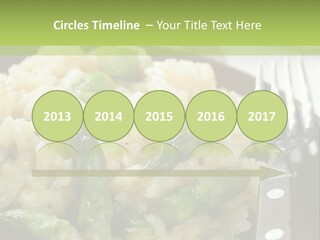 Vegetable Arborio Lunch PowerPoint Template