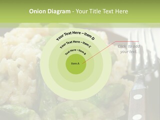 Vegetable Arborio Lunch PowerPoint Template