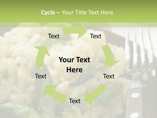 Vegetable Arborio Lunch PowerPoint Template