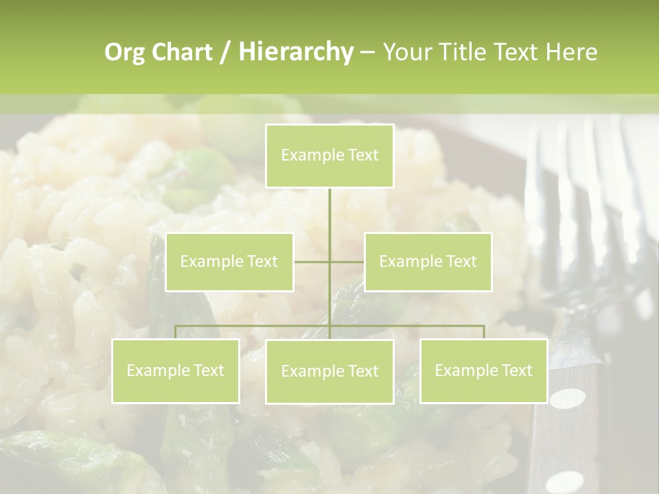 Vegetable Arborio Lunch PowerPoint Template