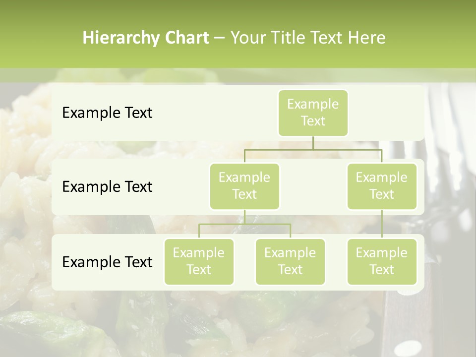 Vegetable Arborio Lunch PowerPoint Template