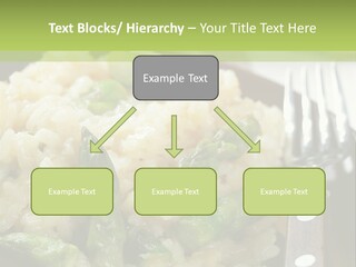 Vegetable Arborio Lunch PowerPoint Template