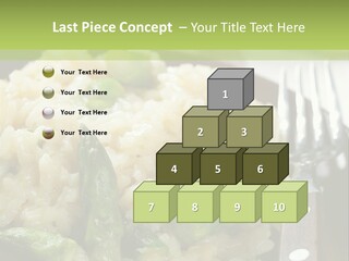 Vegetable Arborio Lunch PowerPoint Template