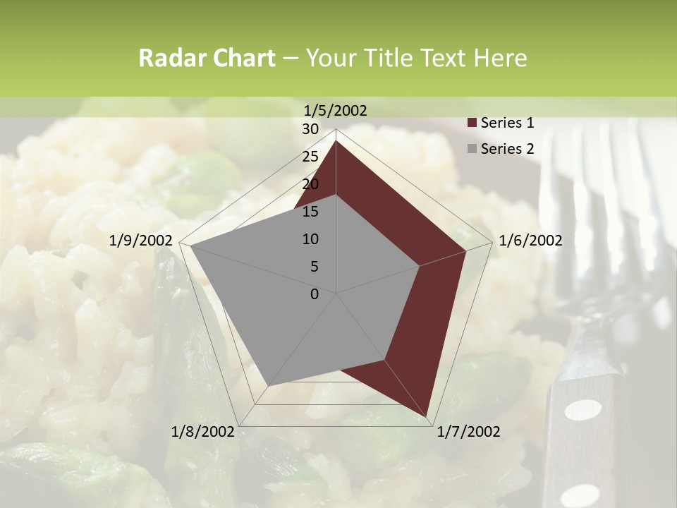 Vegetable Arborio Lunch PowerPoint Template