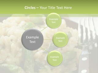 Vegetable Arborio Lunch PowerPoint Template