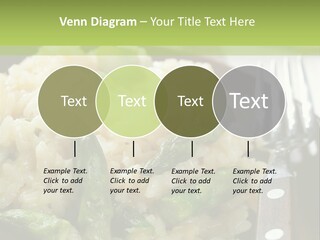 Vegetable Arborio Lunch PowerPoint Template