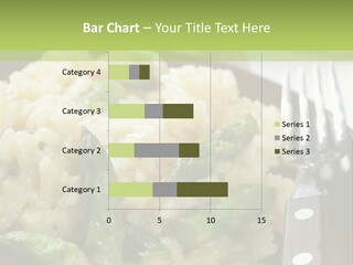 Vegetable Arborio Lunch PowerPoint Template