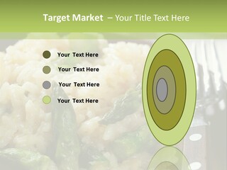 Vegetable Arborio Lunch PowerPoint Template