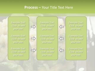 Vegetable Arborio Lunch PowerPoint Template