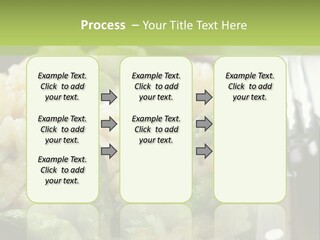 Vegetable Arborio Lunch PowerPoint Template