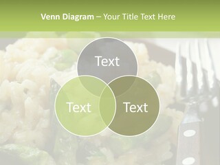 Vegetable Arborio Lunch PowerPoint Template