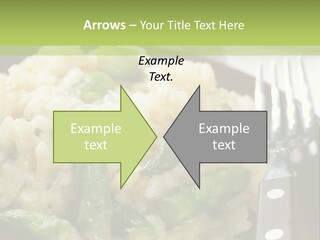 Vegetable Arborio Lunch PowerPoint Template