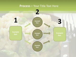 Vegetable Arborio Lunch PowerPoint Template