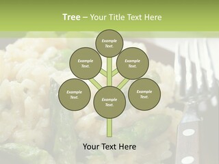 Vegetable Arborio Lunch PowerPoint Template