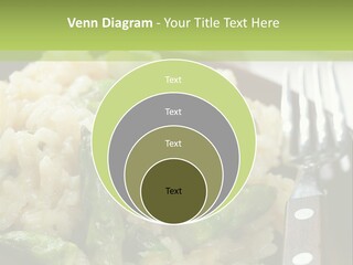 Vegetable Arborio Lunch PowerPoint Template