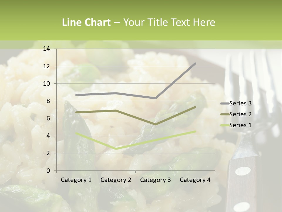 Vegetable Arborio Lunch PowerPoint Template