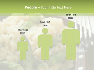 Vegetable Arborio Lunch PowerPoint Template