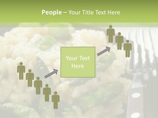 Vegetable Arborio Lunch PowerPoint Template