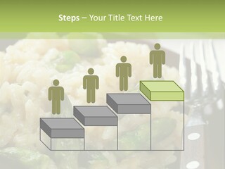 Vegetable Arborio Lunch PowerPoint Template