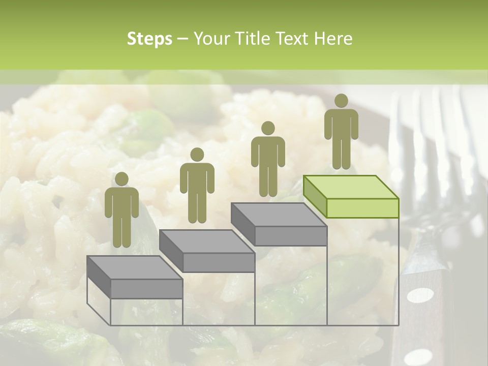 Vegetable Arborio Lunch PowerPoint Template