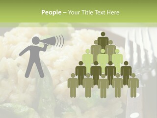 Vegetable Arborio Lunch PowerPoint Template