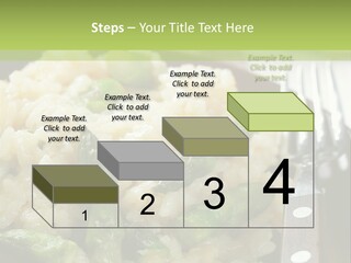 Vegetable Arborio Lunch PowerPoint Template
