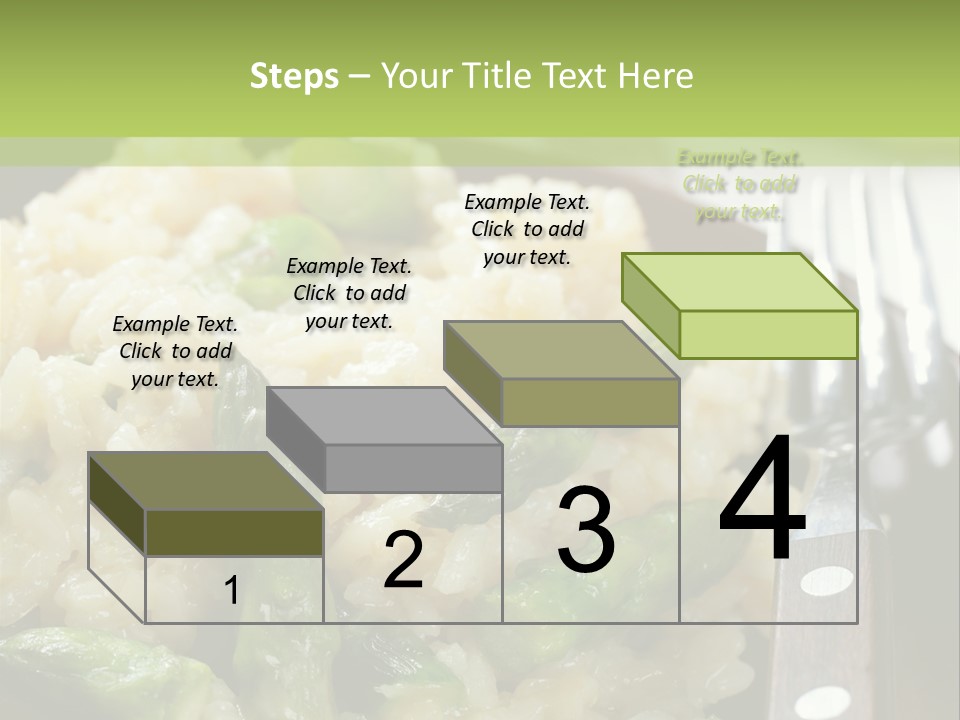 Vegetable Arborio Lunch PowerPoint Template