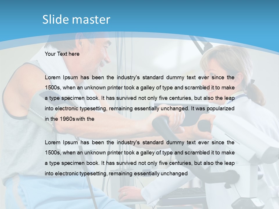 Exam Nursing Stress PowerPoint Template