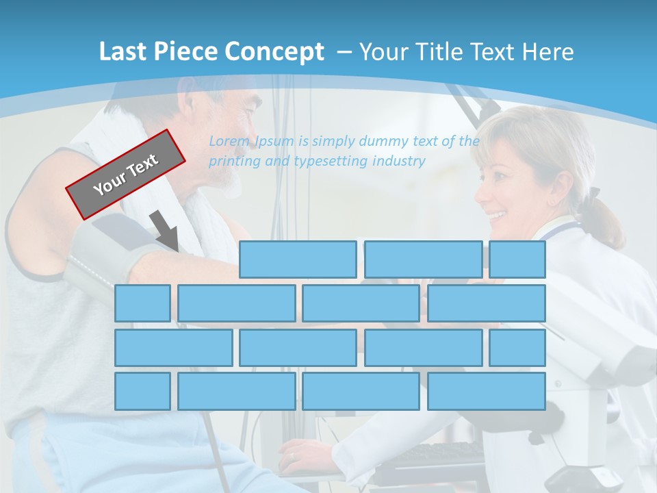 Exam Nursing Stress PowerPoint Template