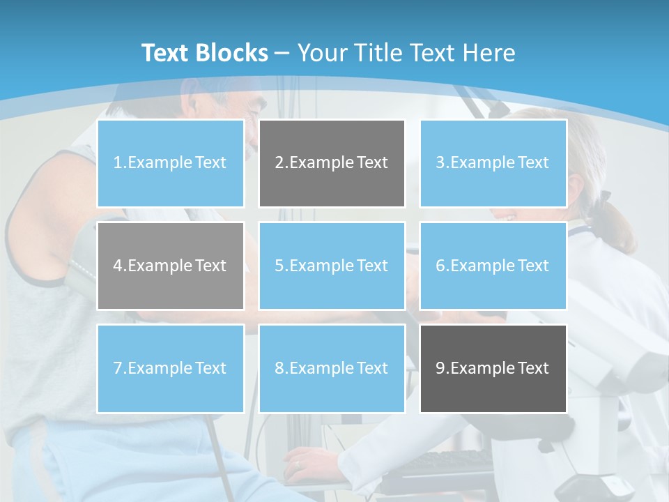 Exam Nursing Stress PowerPoint Template