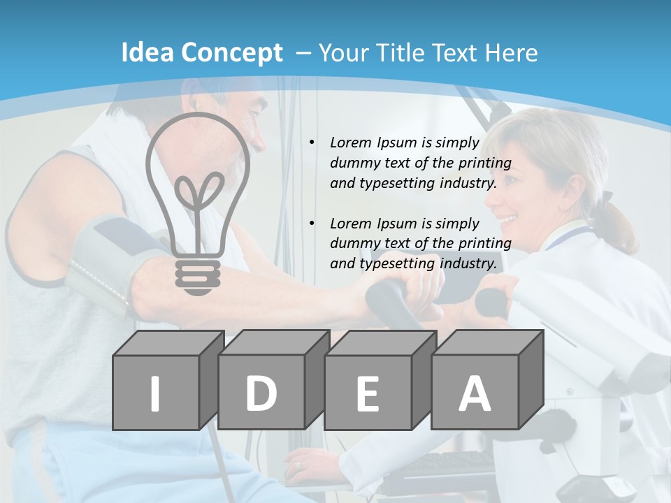 Exam Nursing Stress PowerPoint Template