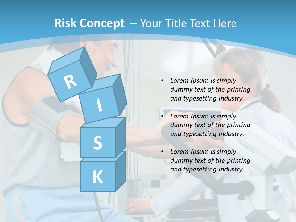 Exam Nursing Stress PowerPoint Template