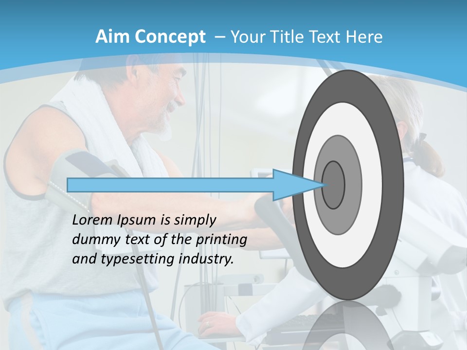 Exam Nursing Stress PowerPoint Template