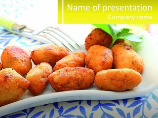 Cuisine Natural Spanish PowerPoint Template