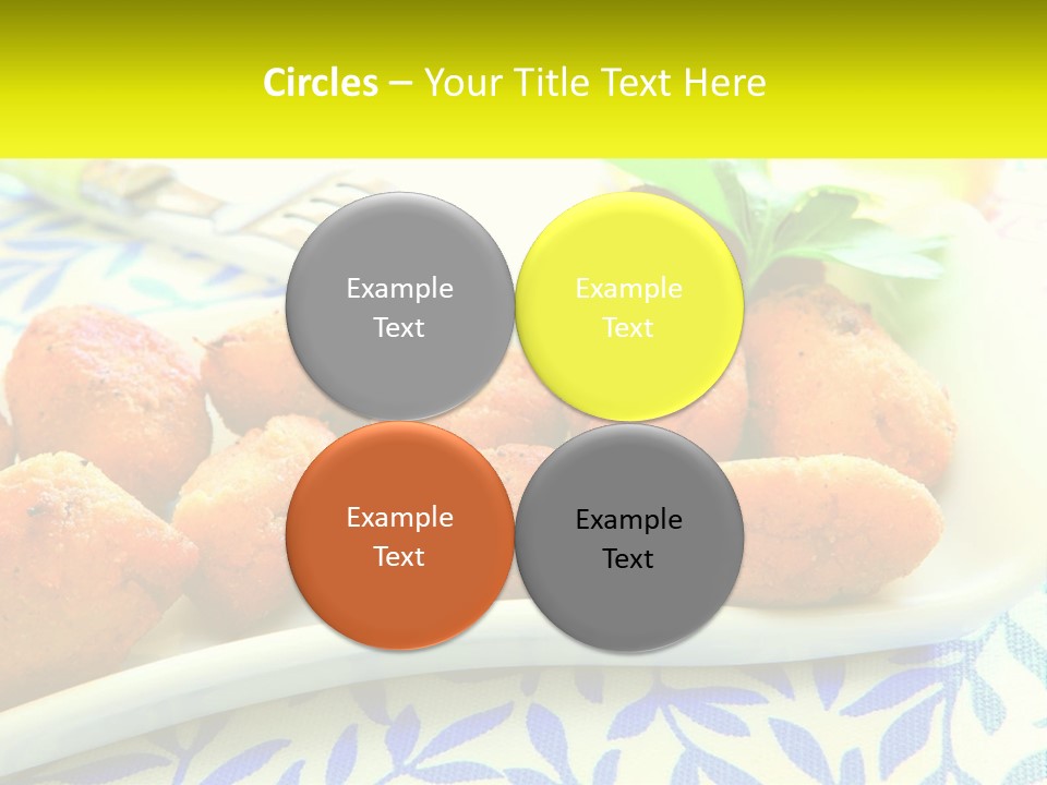 Cuisine Natural Spanish PowerPoint Template