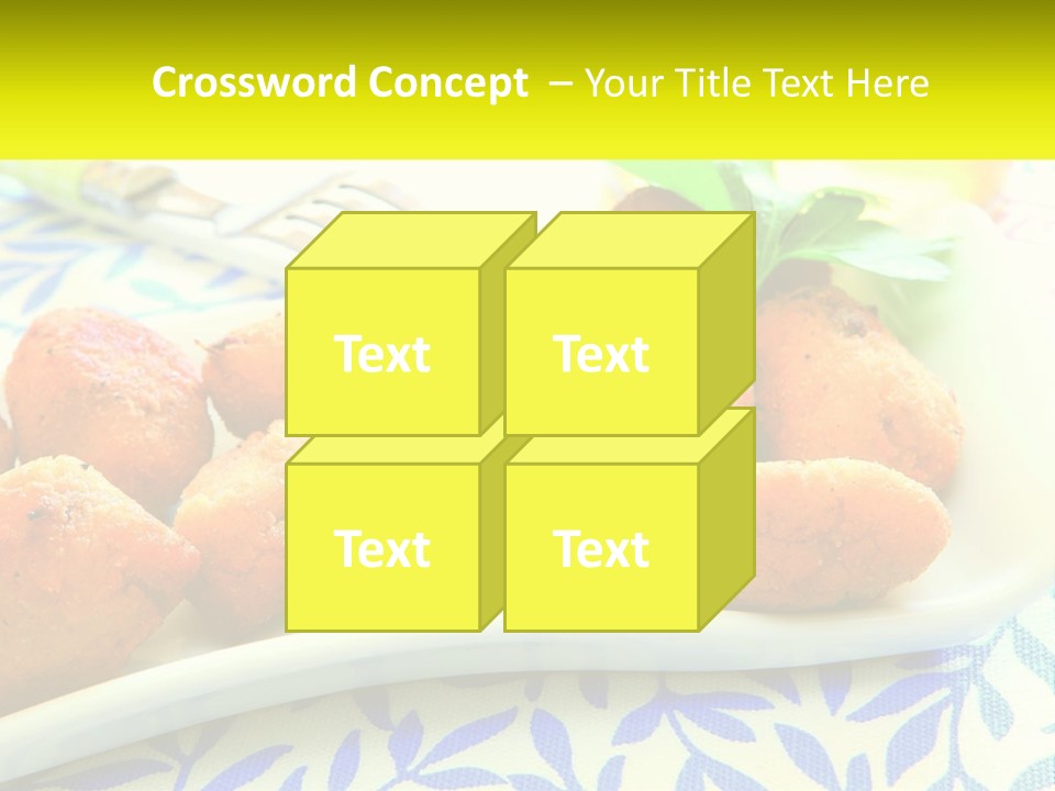 Cuisine Natural Spanish PowerPoint Template