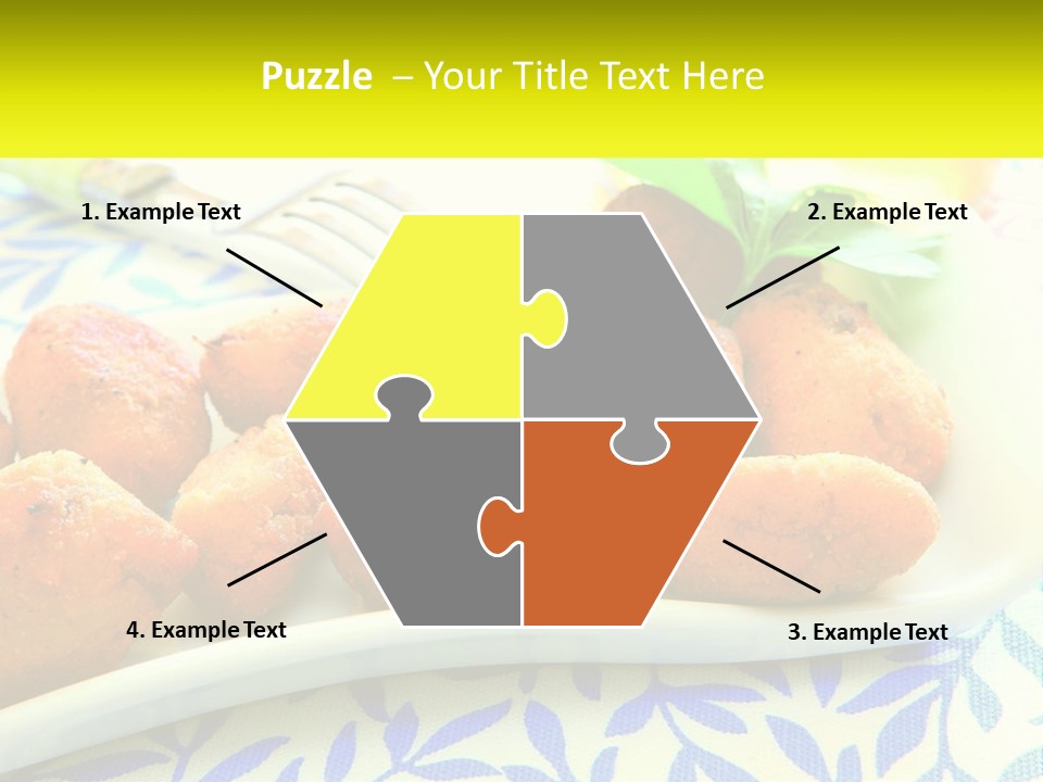 Cuisine Natural Spanish PowerPoint Template