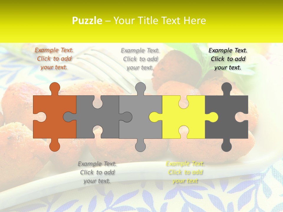 Cuisine Natural Spanish PowerPoint Template