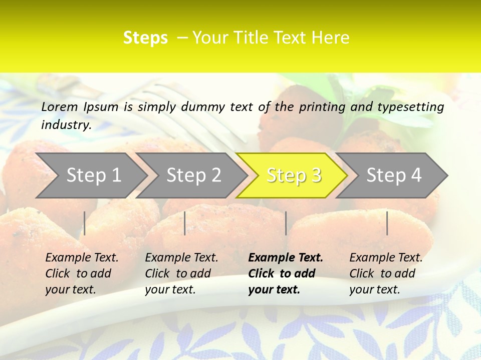 Cuisine Natural Spanish PowerPoint Template