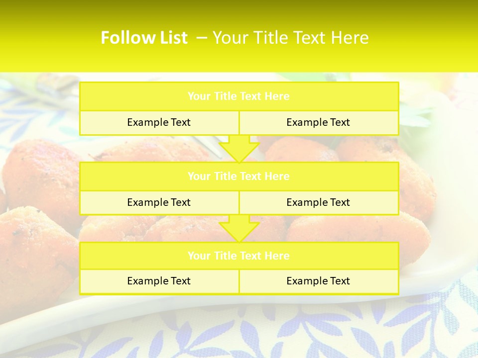 Cuisine Natural Spanish PowerPoint Template