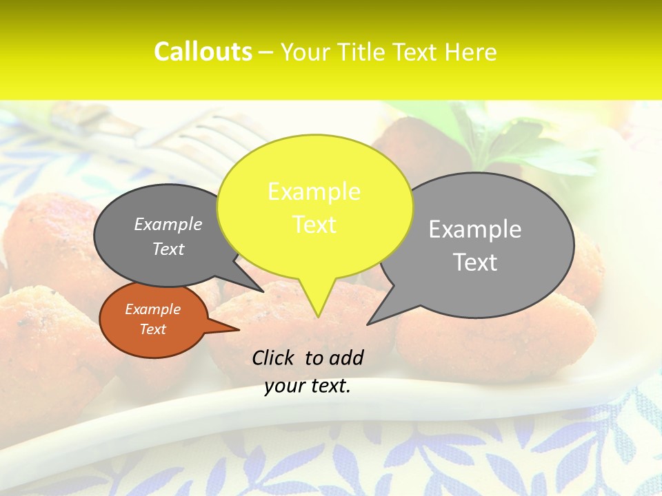 Cuisine Natural Spanish PowerPoint Template