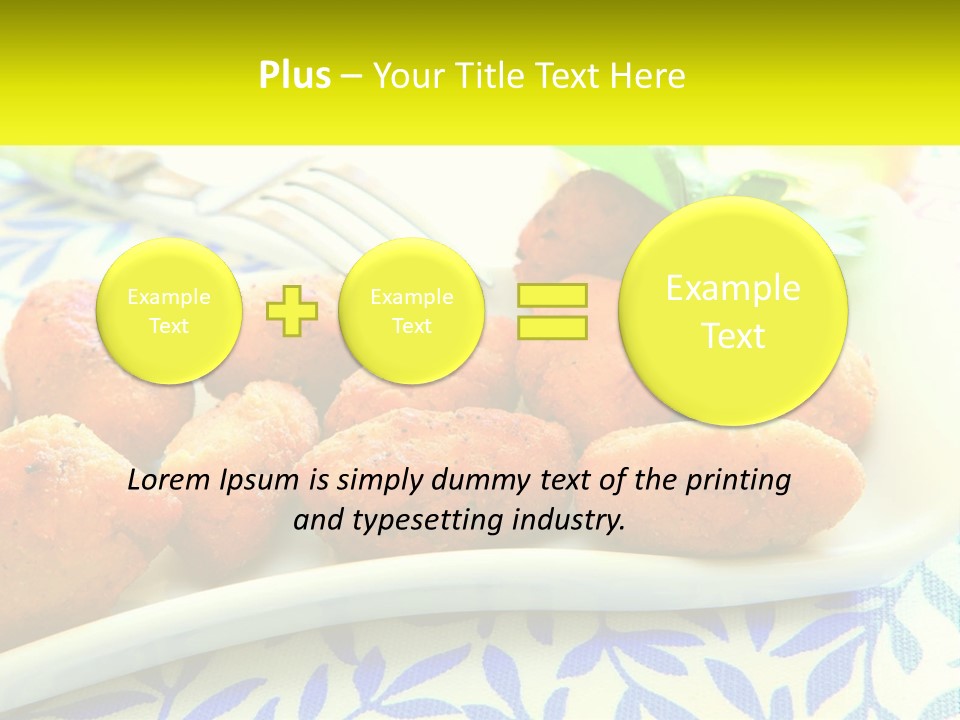 Cuisine Natural Spanish PowerPoint Template